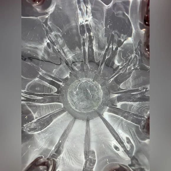 🌟🌟 Murano Glass Vase Made in Italy Hx9”, Dx8” - Picture 3 of 11